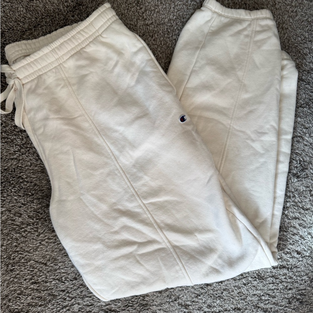 Champion Women's Cream Jogger Pants